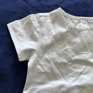 Vintage Janie And Jack 12-18 Months Light Blue Star Romper Baby Toddler